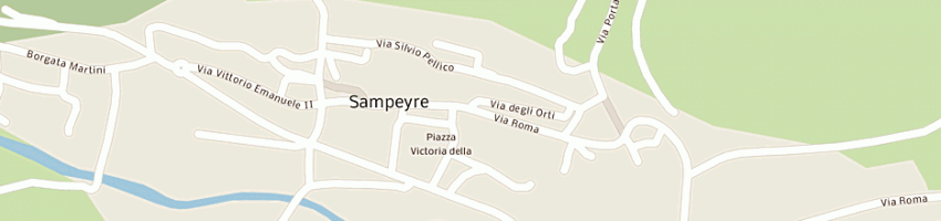Mappa della impresa garzino angelo a SAMPEYRE