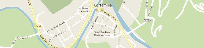 Mappa della impresa tealdo raffaella a CORTEMILIA