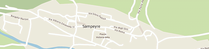Mappa della impresa poste italiane spa a SAMPEYRE