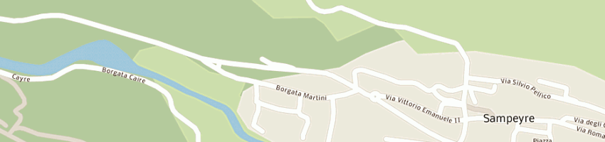 Mappa della impresa farmacia bourlot dr marcella a SAMPEYRE