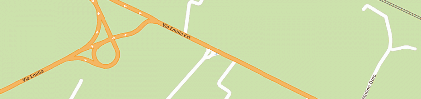 Mappa della impresa modance di marzoli daniela a CASTELFRANCO EMILIA