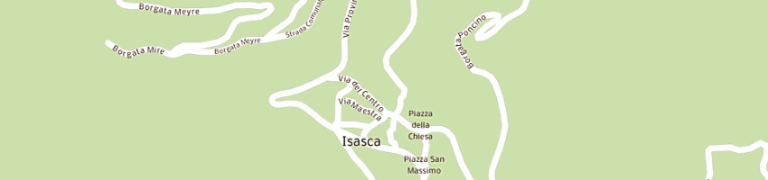 Mappa della impresa comune di isasca a ISASCA