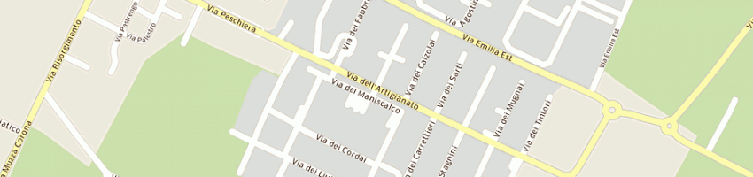 Mappa della impresa giacobazzi bus di giacobazzi giorgio e csnc a CASTELFRANCO EMILIA