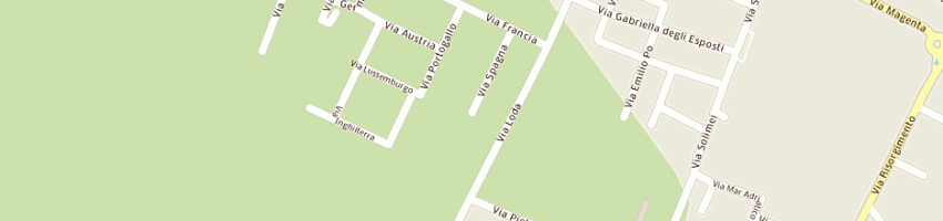 Mappa della impresa govoni raffaele a CASTELFRANCO EMILIA