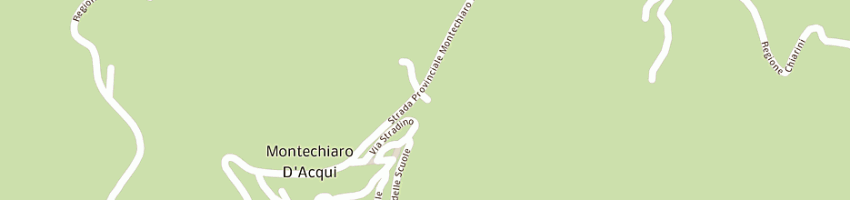 Mappa della impresa ristorante margherita di malfatto carlo e c sas a MONTECHIARO D ACQUI