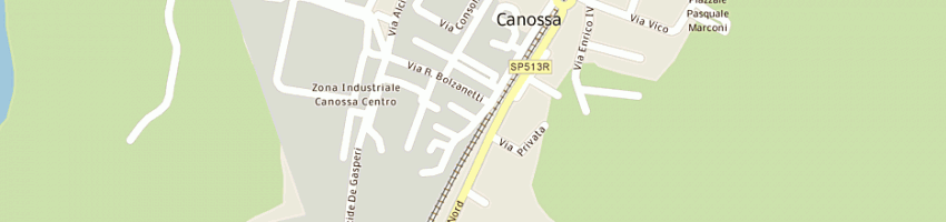 Mappa della impresa la cartera bonita di zini gian pietro a CANOSSA
