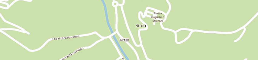 Mappa della impresa le gourmand patissier di cirio ezio snc a SINIO
