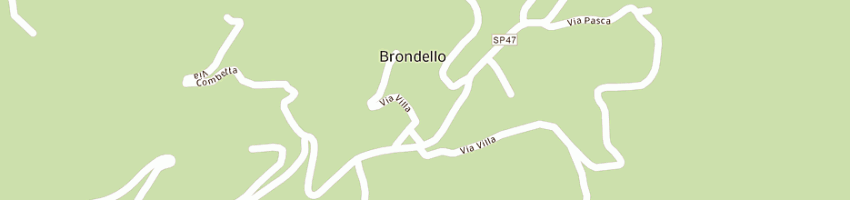 Mappa della impresa tarantino martina a BRONDELLO