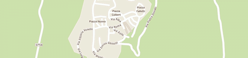 Mappa della impresa poste italiane spa a BAROLO