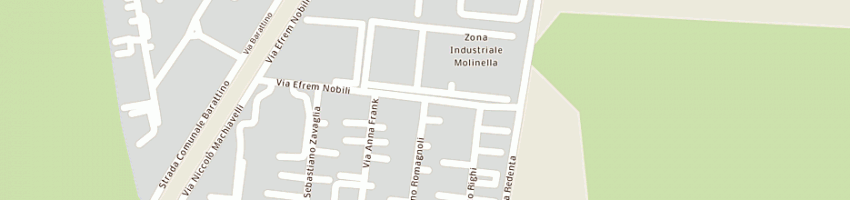 Mappa della impresa tipografia moligraph a MOLINELLA