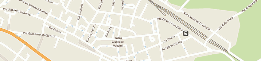 Mappa della impresa pizzeria notte-di' a ARGENTA