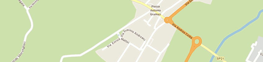 Mappa della impresa farmacia comunale di puianello a ALBINEA