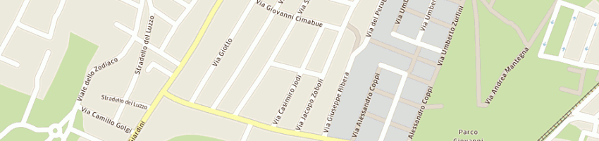 Mappa della impresa m 2 di menabue ivan a MODENA