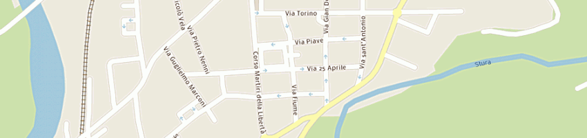 Mappa della impresa carrea giuseppe a OVADA