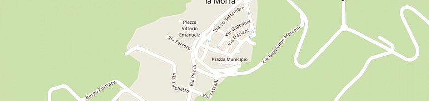 Mappa della impresa municipio a LA MORRA