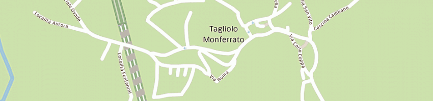 Mappa della impresa tagliafico carlo a TAGLIOLO MONFERRATO