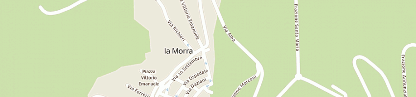 Mappa della impresa marcarini a LA MORRA