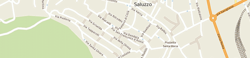 Mappa della impresa bellone giuseppe a SALUZZO