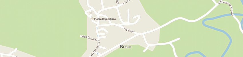 Mappa della impresa mazzarello enrico a BOSIO