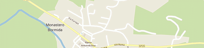 Mappa della impresa la conchiglia srl comunita alloggio a MONASTERO BORMIDA