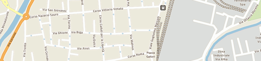 Mappa della impresa centro dentale saviglianese snc a SAVIGLIANO