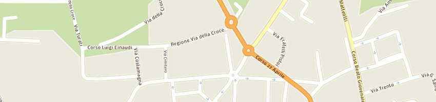 Mappa della impresa garage italia di g quaglia e c (snc) a SALUZZO