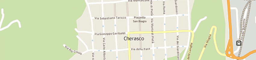Mappa della impresa immobiliare le chiocciole srl a CHERASCO