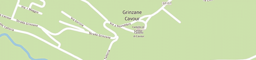 Mappa della impresa azienda pelissero snc di ramello severina e c a GRINZANE CAVOUR
