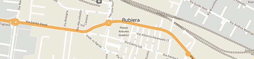 Mappa della impresa antares srl a RUBIERA