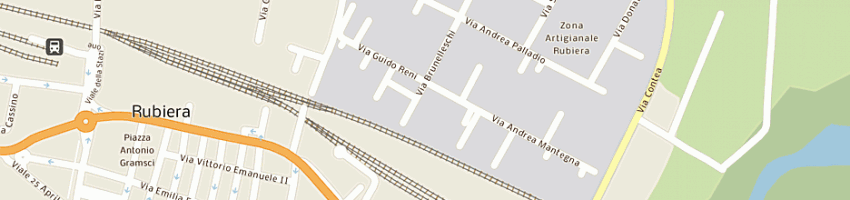 Mappa della impresa punto immagine srl a RUBIERA