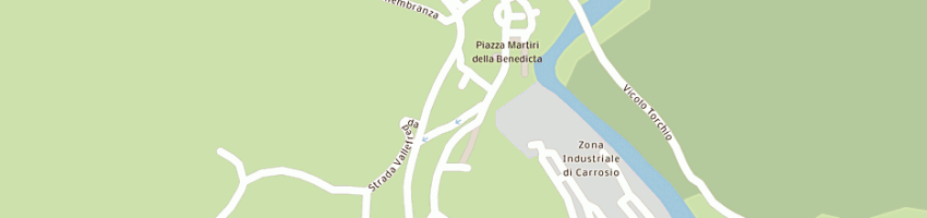 Mappa della impresa municipio a CARROSIO