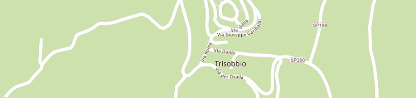 Mappa della impresa comune di trisobbio a TRISOBBIO