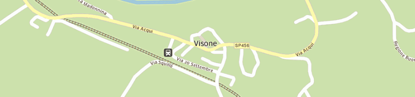 Mappa della impresa la casa di bacco di brugnone elio a VISONE