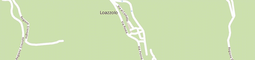 Mappa della impresa forteto della luja a LOAZZOLO