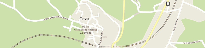 Mappa della impresa poste italiane spa a TERZO