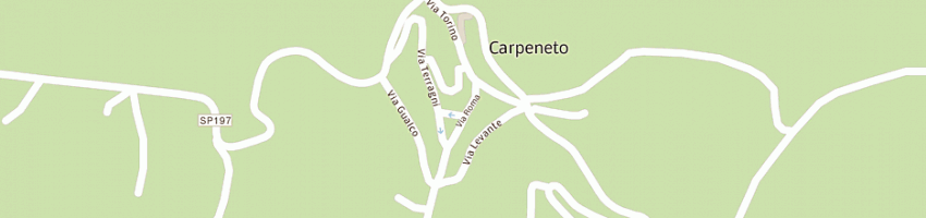 Mappa della impresa farmacia del borgo di bottero e e ludovici g snc a CARPENETO
