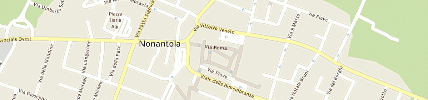 Mappa della impresa comune di nonantola a NONANTOLA