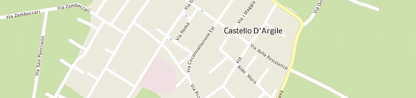 Mappa della impresa duebi srl a CASTELLO D ARGILE