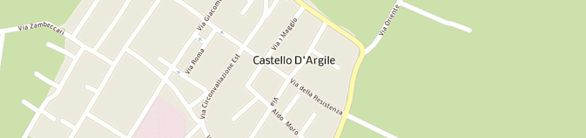 Mappa della impresa resca pietro a CASTELLO D ARGILE