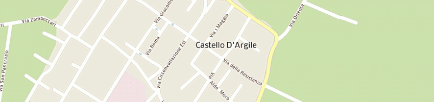 Mappa della impresa resca maurizio a CASTELLO D ARGILE
