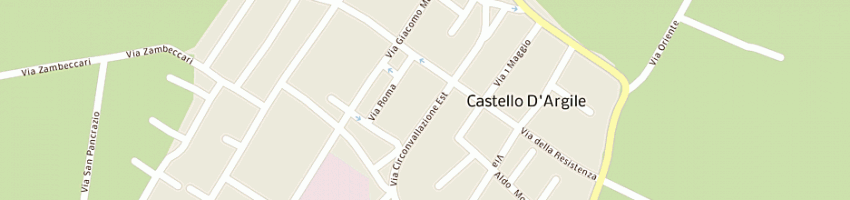 Mappa della impresa govoni giovanni a CASTELLO D ARGILE