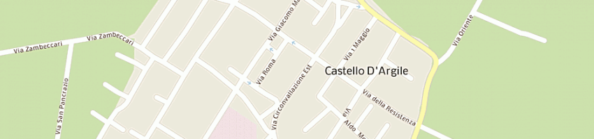Mappa della impresa maccaferri a CASTELLO D ARGILE