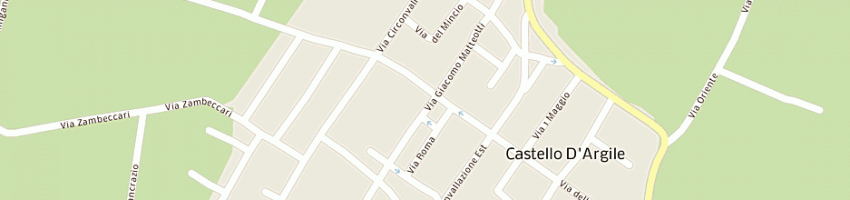 Mappa della impresa l'immobiliare di gabriella taddia a CASTELLO D ARGILE