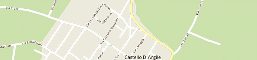 Mappa della impresa cenacchi remo a CASTELLO D ARGILE