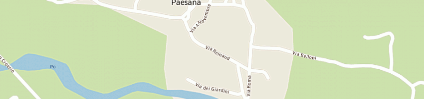 Mappa della impresa pizzeria pub wellingnton a PAESANA