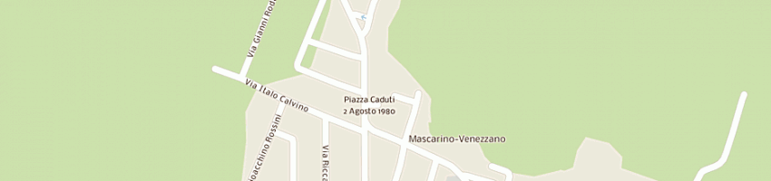 Mappa della impresa dispensario farmaceutico di mascarino a CASTELLO D ARGILE