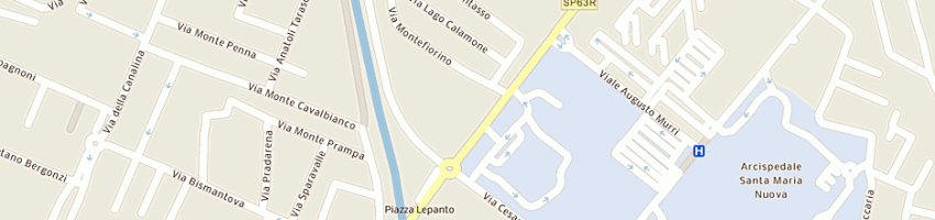 Mappa della impresa bar piccadilly di savoca carmelo e c - sas a REGGIO EMILIA