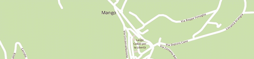 Mappa della impresa federazione provinciale coltivatori diretti a MANGO