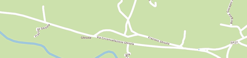 Mappa della impresa trattoria valle po a PAESANA