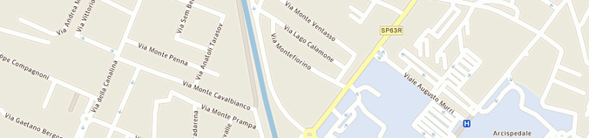 Mappa della impresa caffe' bar nikis a REGGIO EMILIA